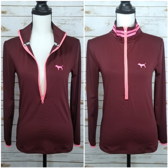 Pink Victoria Secret Ultimate Long Sleeve Active Shirt Size Small - Picture 5 of 8